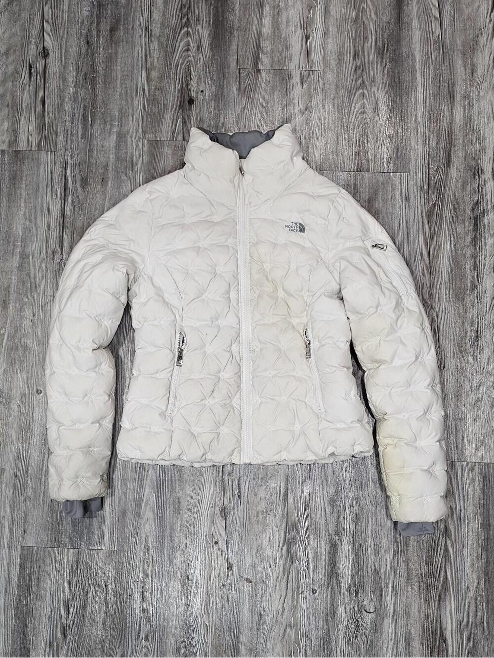 The North Face Women’s White Winter Jacket Size M Coat